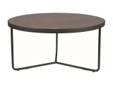 Konferenční stolek ANTILA, hnědá / černá