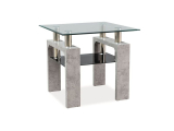 Konferenční stolek LISA D, betonový efekt