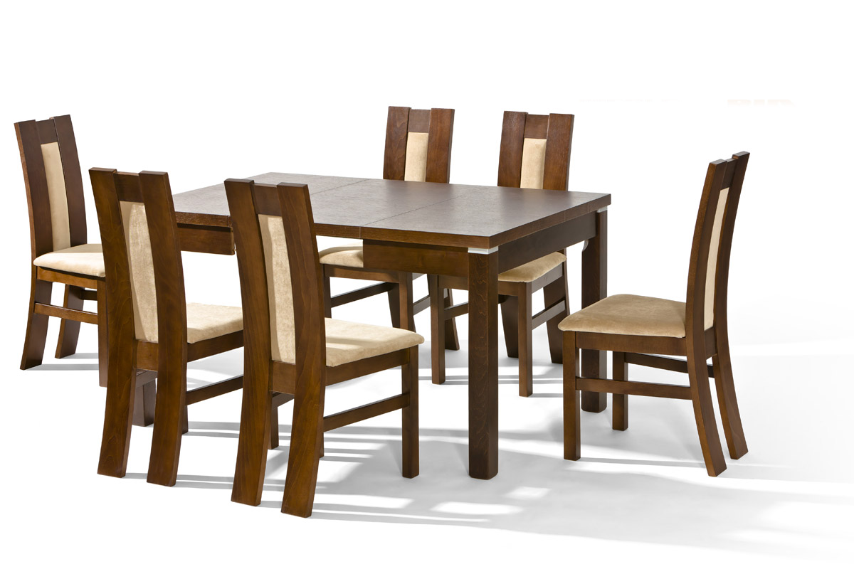 Jídelní stůl Lotos, lamino, 90x90 cm, až 190 cm