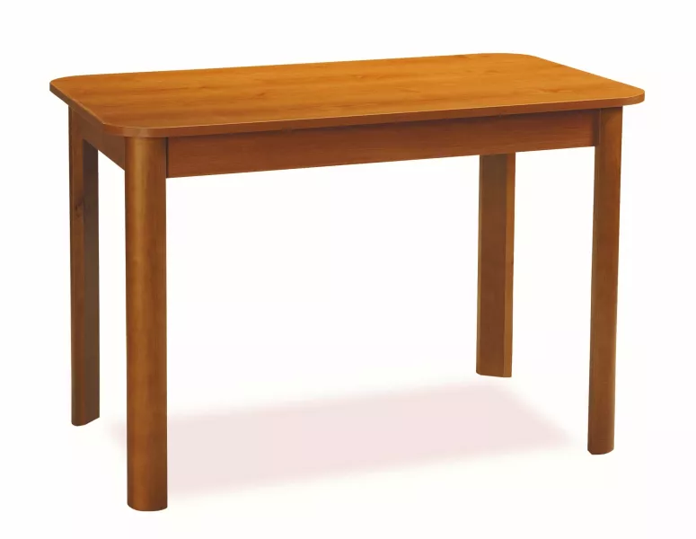 Jídelní stůl rozkládací Moris, lamino/ABS/masiv buk,110x70 cm, až 160 cm