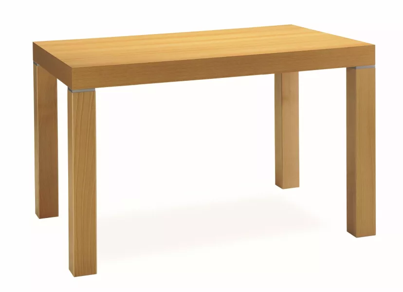 Jídelní stůl Split, lamino/ABS/masiv buk, 80x80 cm