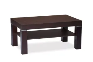 Konferenční stůl Split, lamino/ABS/masiv, 110x65 cm