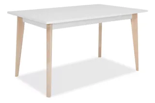 Jídelní stůl STL 82 - boční rozklad, lamino/ABS, 140x80 cm, až 180 cm