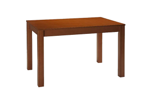 Jídelní stůl Clasic 18 mm, dřevěná dýha/buk, 80x80 cm, až 200 cm