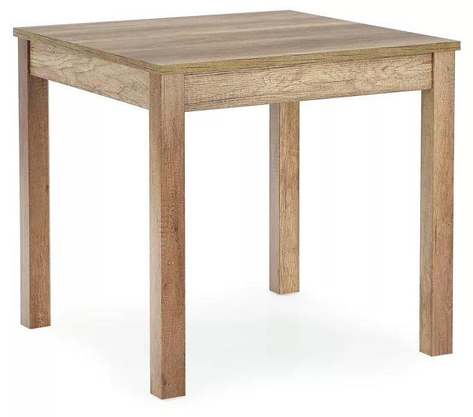 Stůl ST43M, lamino/ABS/MDF + folie, 80x80 cm