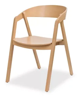 židle Guru, buk/dub, masiv